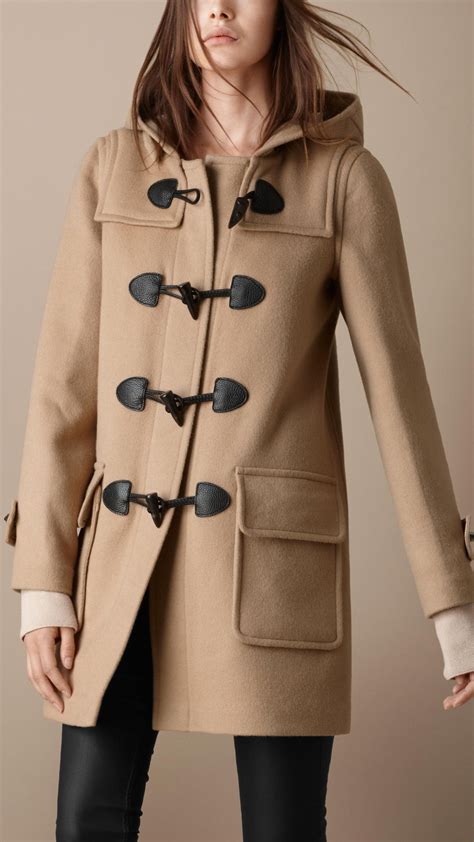 burberry duffle coat blue|duffle coat burberry femme.